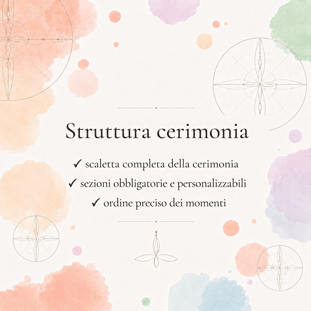 Cerimonia civile matrimonio — Scaletta completa, testi pronti e struttura guidata passo-passo