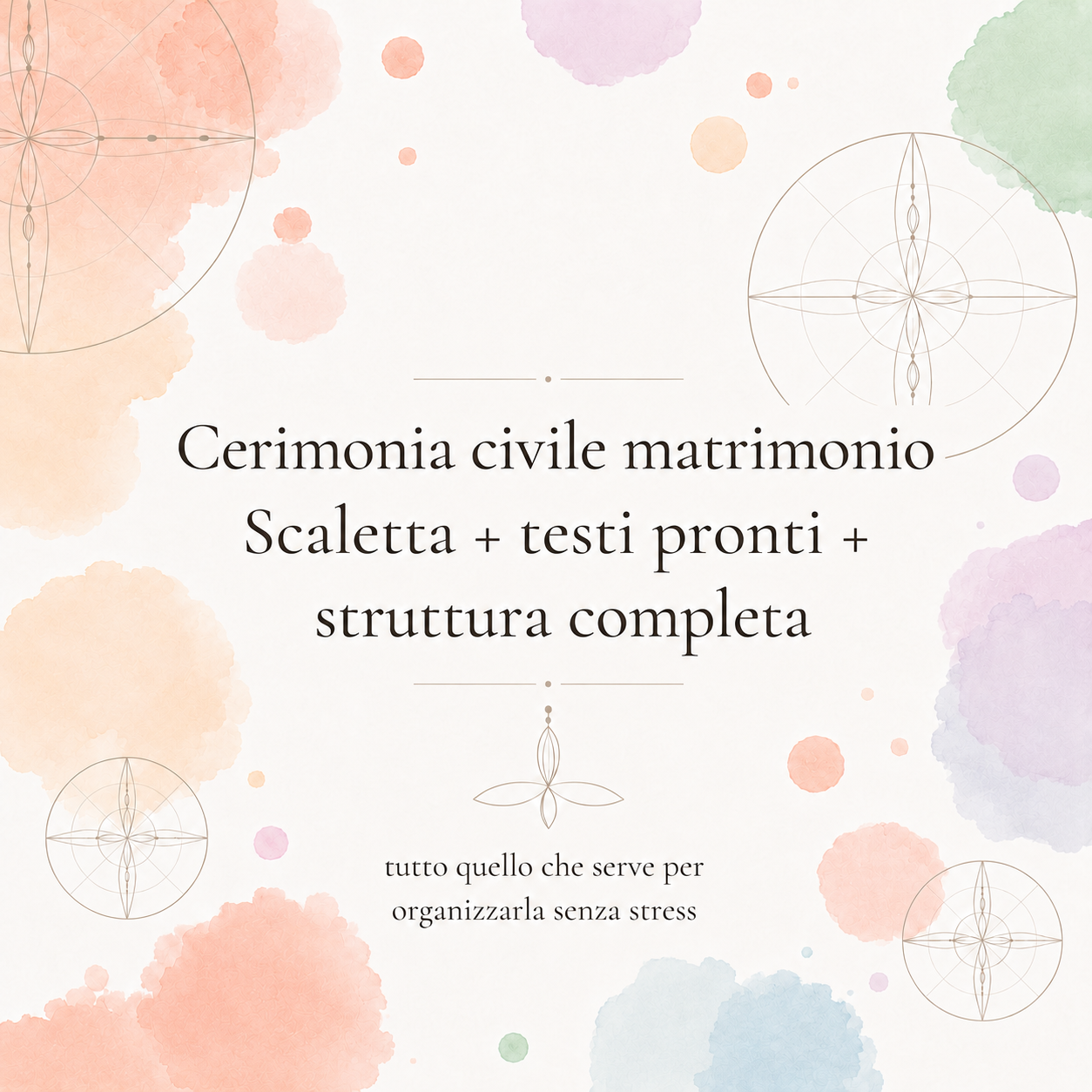 Cerimonia civile matrimonio — Scaletta completa, testi pronti e struttura guidata passo-passo